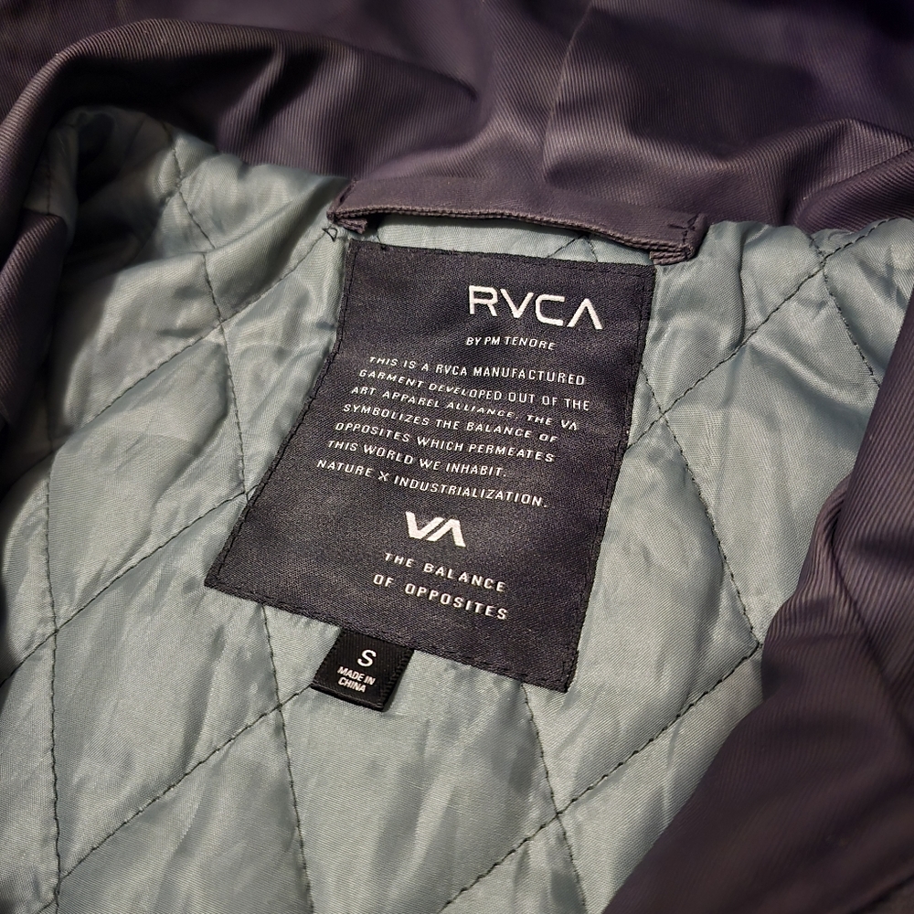 Rvca Parka Jacket Waterproof Windproof Insulated … - image 4